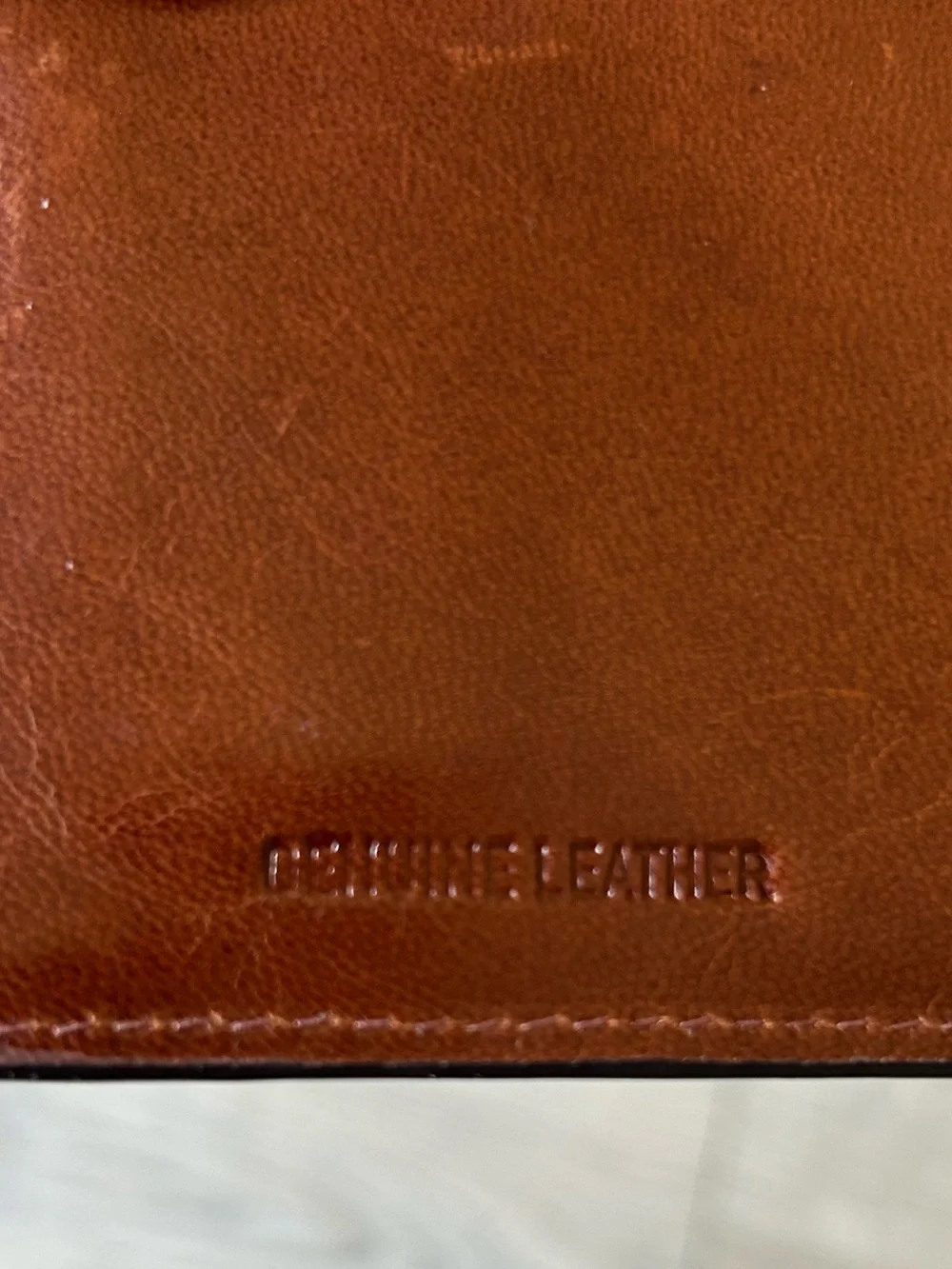 LODIS Ellie Brown Leather Bi- fold Wallet